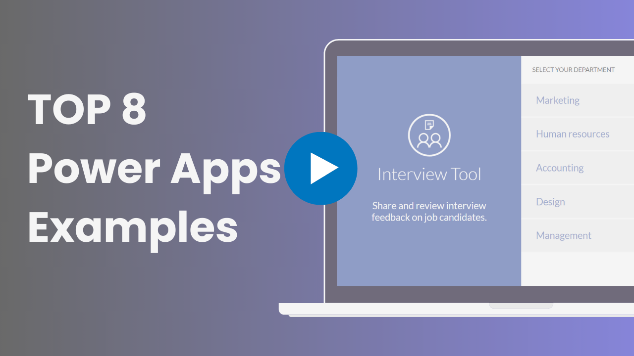 Top 8 Power Apps Examples