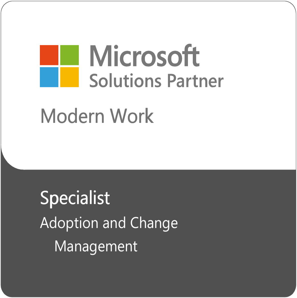 Modern Work for Adoption Microsoft Badge