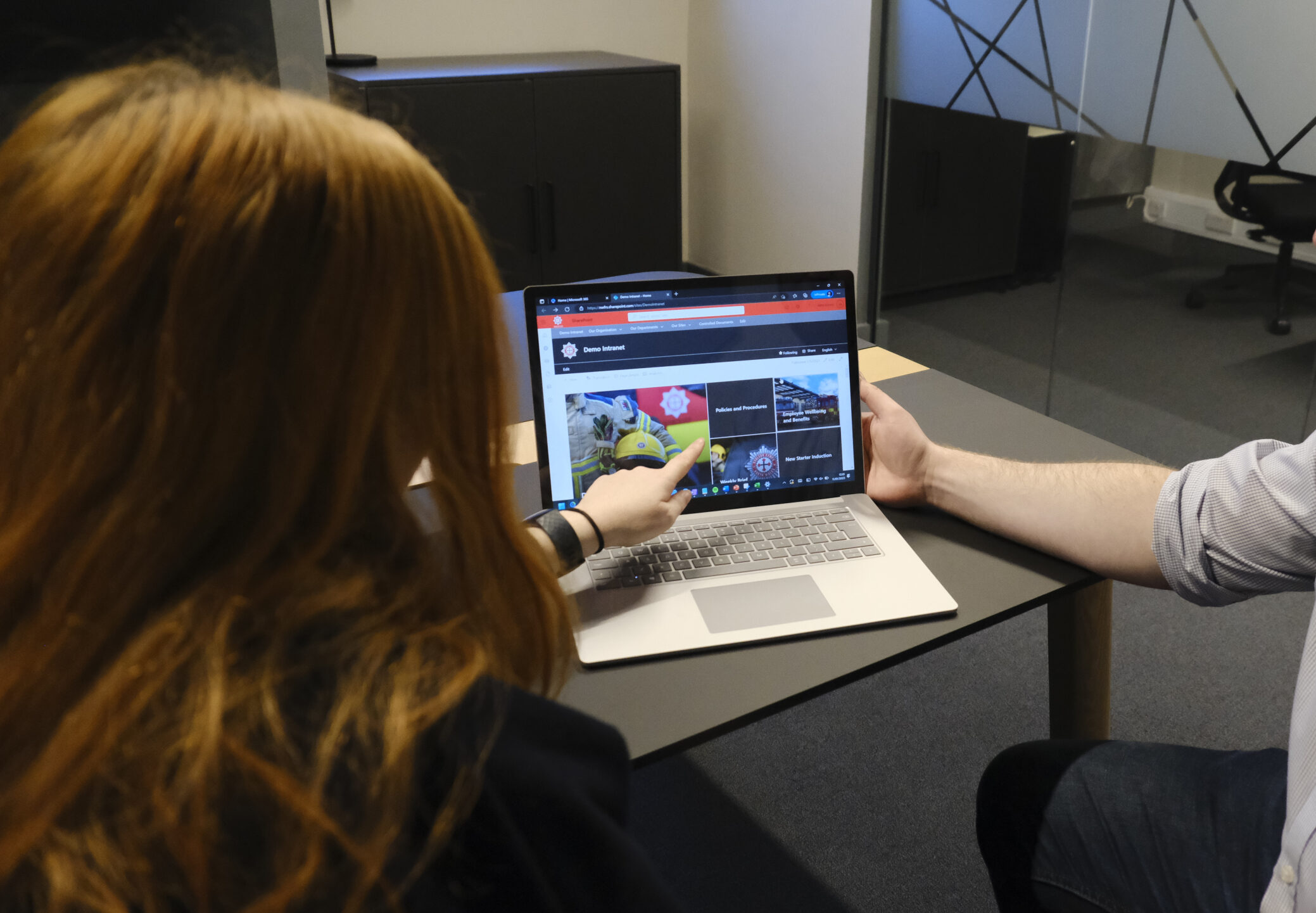 SharePoint Intranet Example to a client