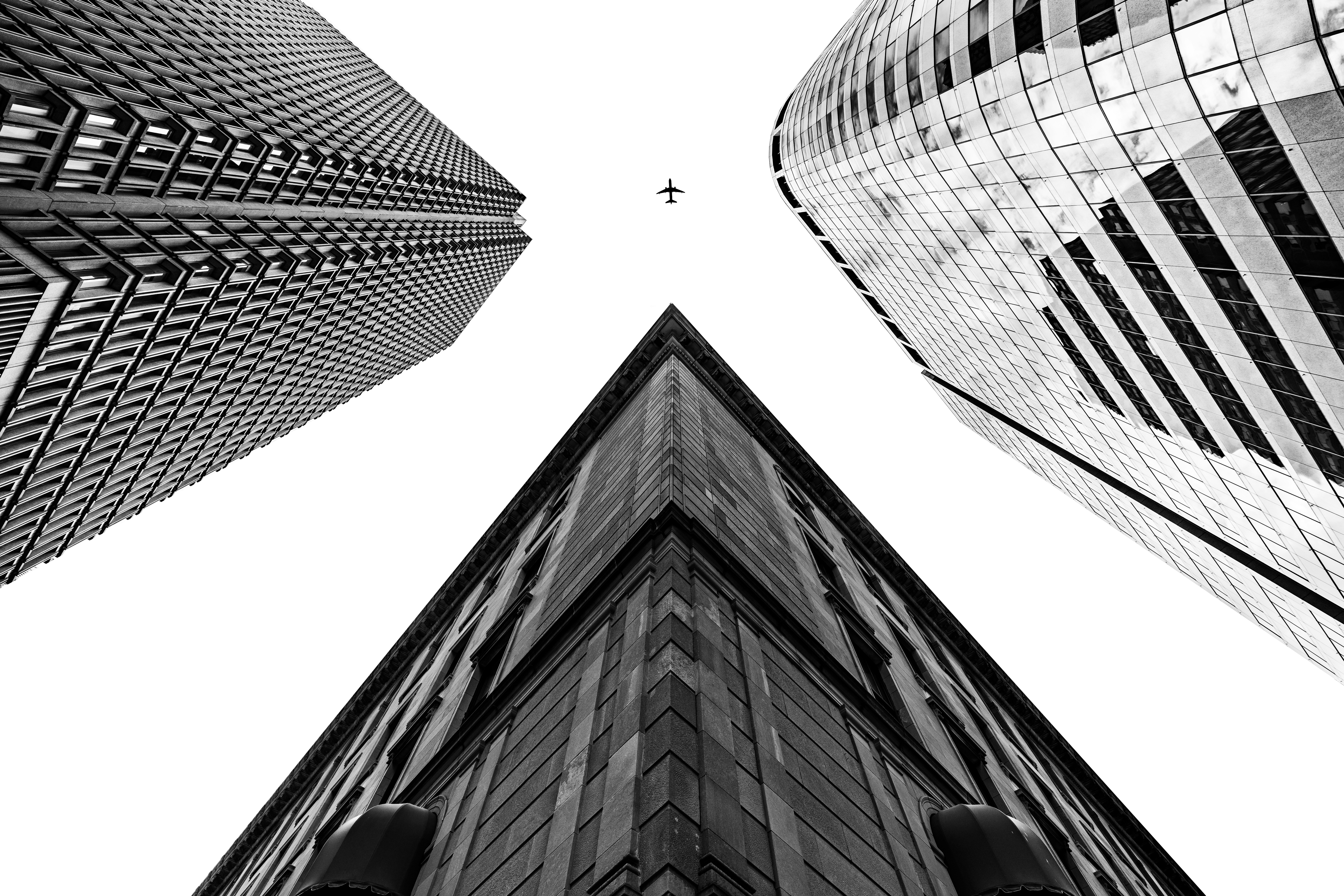 Buildings greyscale