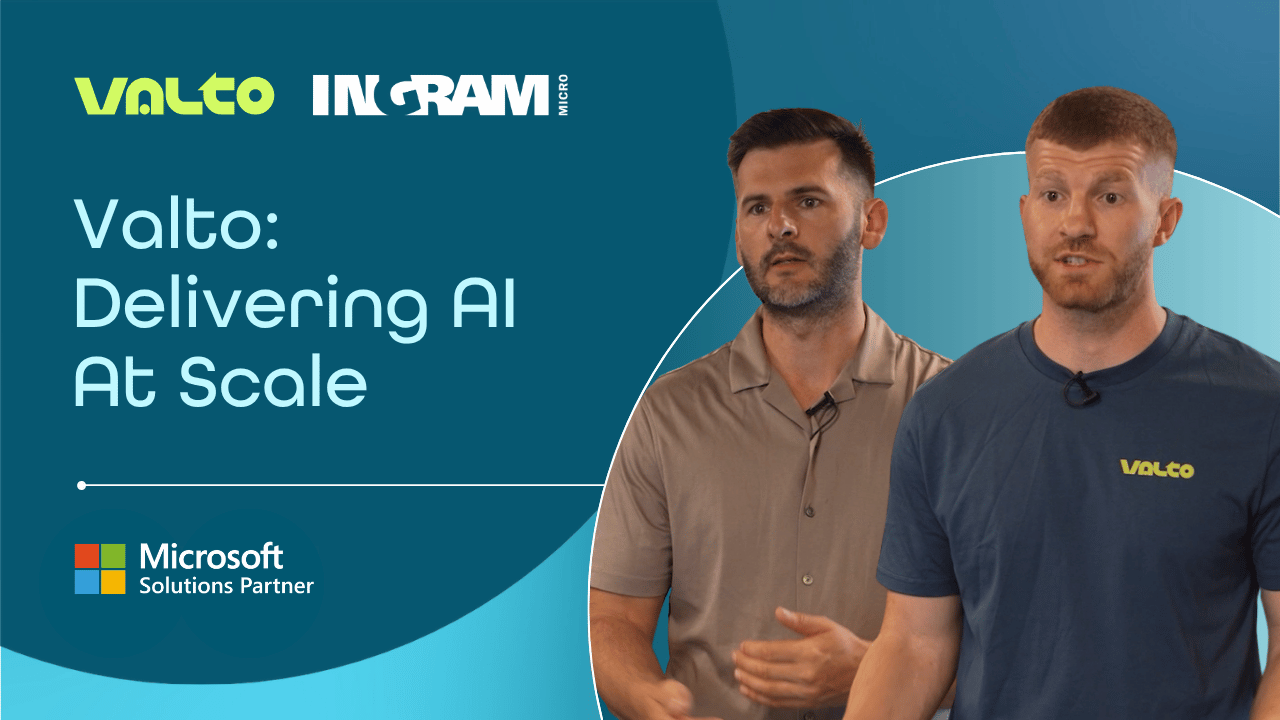 Video thumbnail reading 'Valto: Delivering AI at scale'